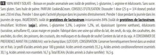 Scitec Nutrition-Whey Isolate (700g) [COOKIES & CREAM]-1