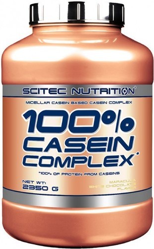 Scitec Nutrition-100% Casein Complex (2,35Kg) [CHOCOLAT BLANC MARACUJA]-1