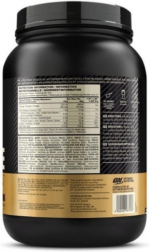 Optimum Nutrition-100% Isolate Gold Standard (930g) [CHOCOLAT]-1