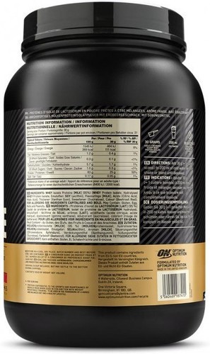 Optimum Nutrition-100% Isolate Gold Standard (930g) [FRAISE]-1