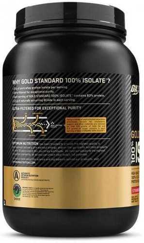 Optimum Nutrition-100% Isolate Gold Standard (930g) [FRAISE]-2