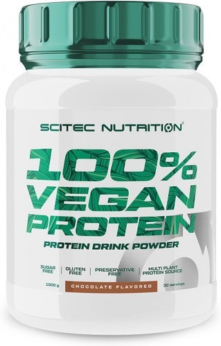 Scitec Nutrition-100% Vegan Protein (1Kg) [CHOCOLAT]-0