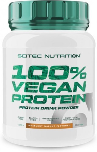 Scitec Nutrition-100% Vegan Protein (1Kg) [NOISETTE & NOIX]-0