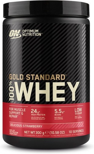 Optimum Nutrition-100% Whey Gold Standard (300g) [FRAISE]-0