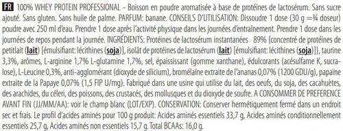 Scitec Nutrition-100% Whey Professional (920g) [BANANE]-1