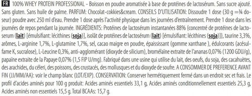 Scitec Nutrition-100% Whey Professional (920g) [COOKIES CHOCOLAT]-2