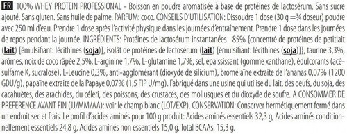 Scitec Nutrition-100% Whey Professional (2,35Kg) [NOIX DE COCO]-1