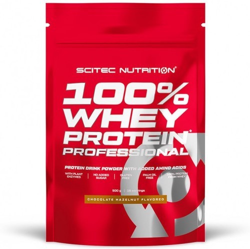 Scitec Nutrition-100% Whey Professional (500g) [CHOCOLAT NOISETTE]-0