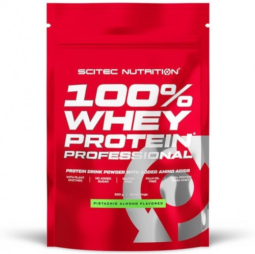 Scitec Nutrition-100% Whey Professional (500g) [PISTACHE & AMANDE]-0