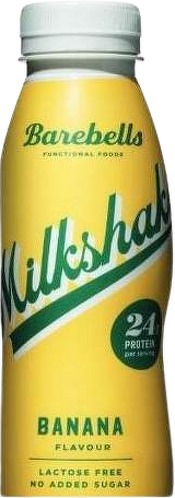Barebells-Barebells Milkshake (330 ml)|Banane| Boissons protéinées|Barebells-1