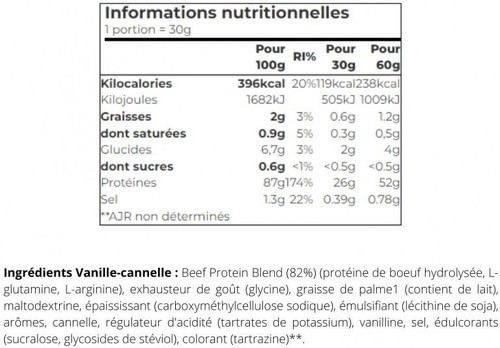 Biotech USA-Beef Protein (1,8Kg) [VANILLE CANNELLE]-1
