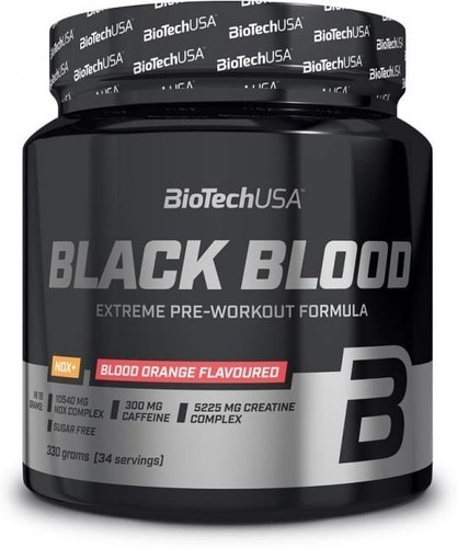 Biotech USA-Black Blood NOX+ (330g) [ORANGE SANGUINE]-0
