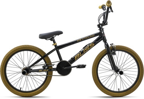 KS Cycling-BMX freestyle 20'' Bliss doré-1