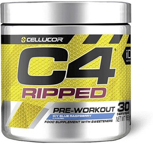 Cellucor-C4 Ripped (165g) [ICY BLUE RASPBERRY]-0
