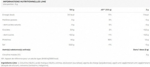 Biotech USA-Citrulline Malate (300g) [LIME]-1