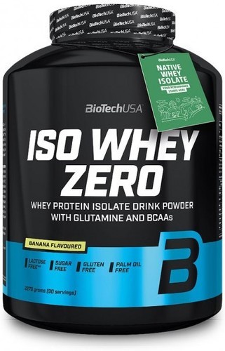 Biotech USA-Iso Whey Zero (2,27Kg) [BANANE]-0