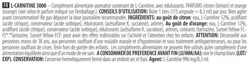 Biotech USA-L-Carnitine 3000 (25ml) [CITRON]-1