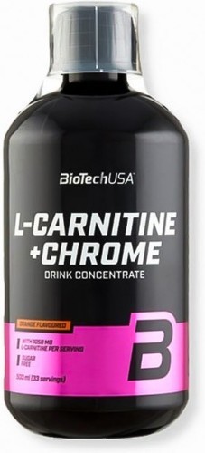 Biotech USA-L-Carnitine + Chrome (500ml) [ORANGE]-0