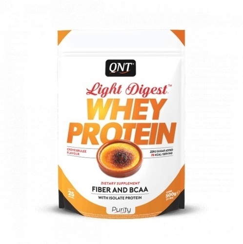 QNT-Light Digest Whey Protein (500g) [CRÈME BRÛLÉE]-0
