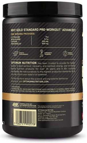 Optimum Nutrition-Pre-Workout advanced (420g) [FRUIT PUNCH]-1