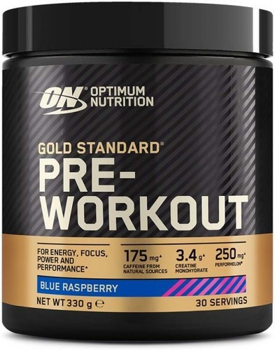 Optimum Nutrition-Pre-Workout Gold Standard (330g) [BLUE RASPBERRY]-0