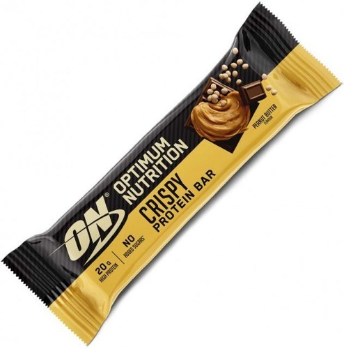 Optimum Nutrition-Protein Crisp Bar (65g) | Peanut Butter | Barres protéinées-0