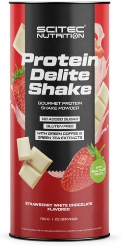 Scitec Nutrition-Protein delite shake (700g) [FRAISE CHOCOLAT BLANC]-0
