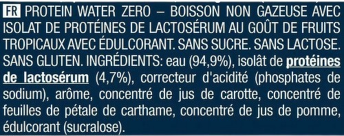 Biotech USA-Protein water Zero (500ml) [FRUITS TROPICAUX]-1