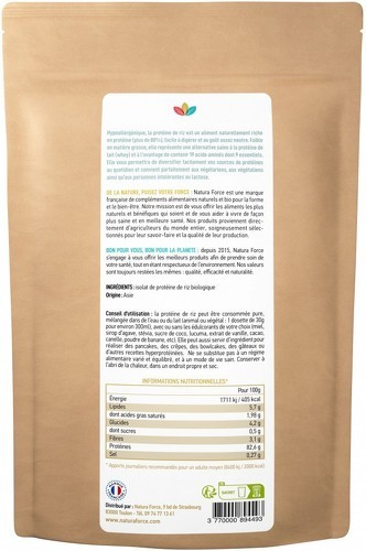 Natura Force-Protéine de Riz Bio (350g)-1