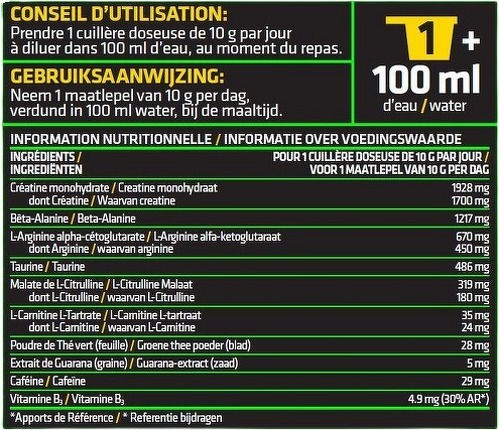 USN-Qhush Pre-Workout (315g) [FOREST FRUIT]-1