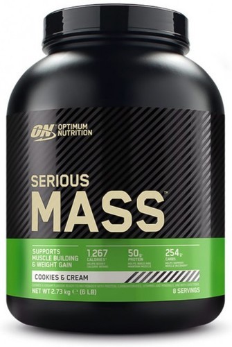 Optimum Nutrition-Serious Mass (2,73Kg) [COOKIES & CREAM]-0