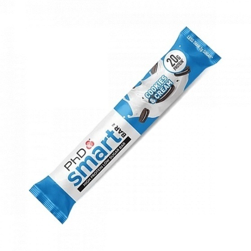 PHD-SMART BAR (64g)|Cookies et Cream| Barres protéinées|PHD-0