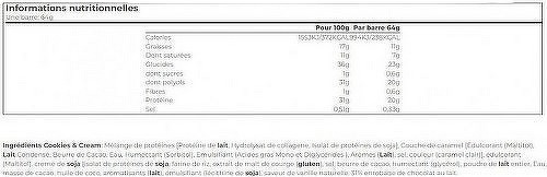 PHD-SMART BAR (64g)|Cookies et Cream| Barres protéinées|PHD-2