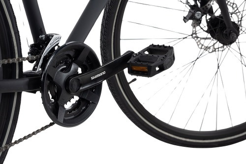 Adore-Vélo De Ville Homme 28'' Urban-Bike Ubn77 Noir Cadre Aluminium Tc 46 Cm Adore - Vélo de ville-2