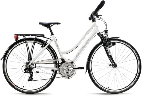 KS Cycling-VTC Dame 28'' aluminium Canterburry guidon multiposition (cadre 48cm)-1