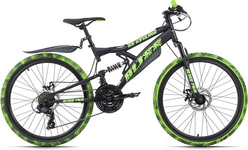 KS Cycling-VTT enfant tout suspendu 24'' Bliss Pro (cadre 38cm)-1