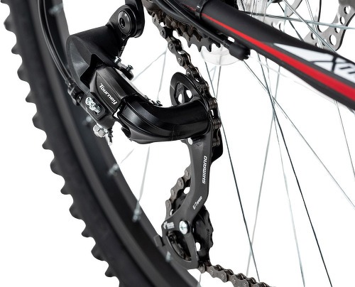 KS Cycling-Vtt Semi-Rigide Atb 26'' Xtinct Noir-Rouge Tc 50 Cm Ks Cycling - VTT-3