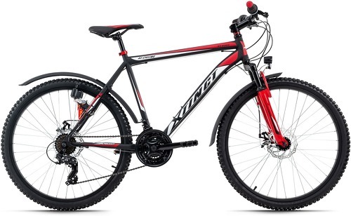 KS Cycling-Vtt Semi-Rigide Atb 26'' Xtinct Noir-Rouge Tc 50 Cm Ks Cycling - VTT-1