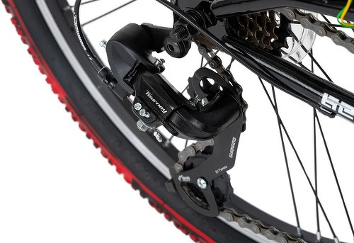 KS Cycling-Vtt Tout Suspendu 24'' Atb Crusher -Rouge Tc 36 Cm Ks Cycling - VTT-3