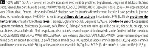 Scitec Nutrition-Whey Isolate (700g) [VANILLE]-1