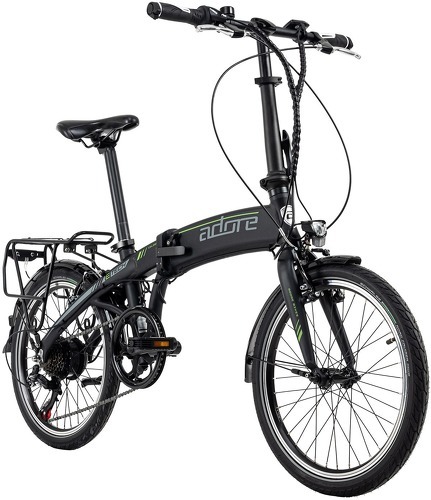 Adore-E-bike vélo pliant Aluminium 20'' Adore Cologne Noir-image-1