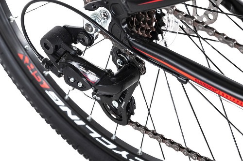 KS Cycling-Gravelbike 24'' Xceed -Rouge Tc 36 Cm Ks Cycling-3