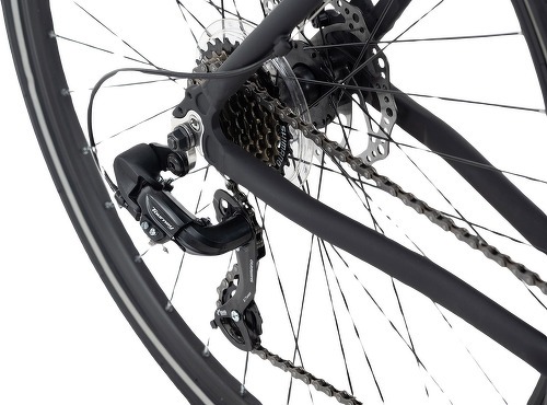 Adore-Vélo De Ville Homme 28'' Urban-Bike Ubn77 Noir Cadre Aluminium Tc 46 Cm Adore - Vélo de ville-3