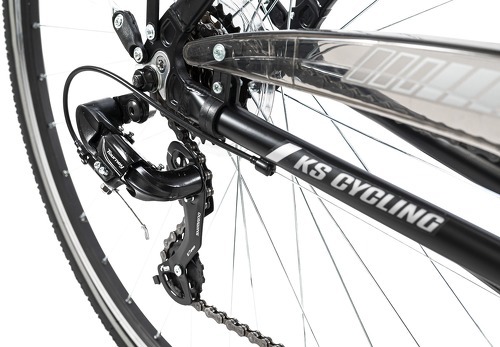 KS Cycling-VTC 28'' aluminium Canterburry guidon multiposition (cadre 53cm)-3