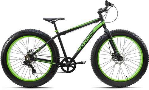 KS Cycling-VTT Fatbike 26'' Fat-XTR 7 vitesses (cadre 46cm)-1