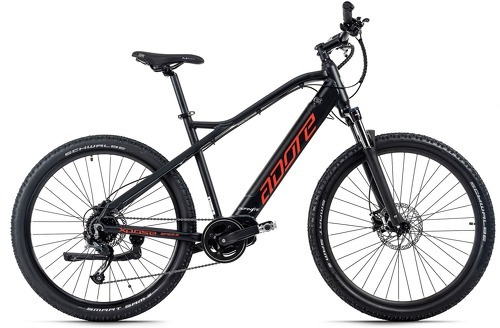 Adore-Vtt Semi Rigide Électrique 27,5'' Adore Xpose Rouge- 250 Watt Li-Ion 36V/14 Ah/504 Wh 9 Vitesses - VTT électriques-1