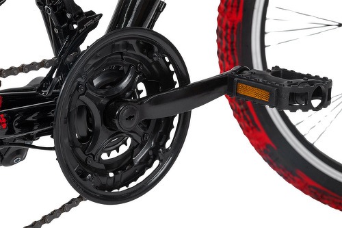 KS Cycling-Vtt Tout Suspendu 24'' Atb Crusher -Rouge Tc 36 Cm Ks Cycling - VTT-2