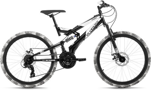 KS Cycling-VTT tout suspendu 24'' Crusher (cadre 41cm)-1