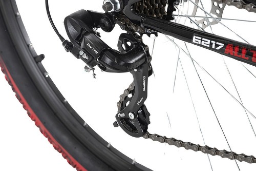 KS Cycling-Vtt Tout Suspendu 26" Crusher Noir-Rouge Tc 44 Cm Ks Cycling-3