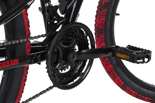 KS Cycling-Vtt Tout Suspendu 26" Crusher Noir-Rouge Tc 44 Cm Ks Cycling-2